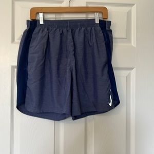 Mens Nike Dri-Fit Shorts - Blue- Size XL 6” Inseam